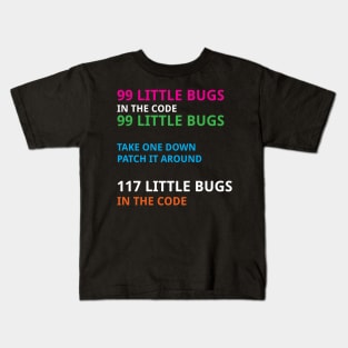 Programmer Classic - 99 little bugs in the code Kids T-Shirt